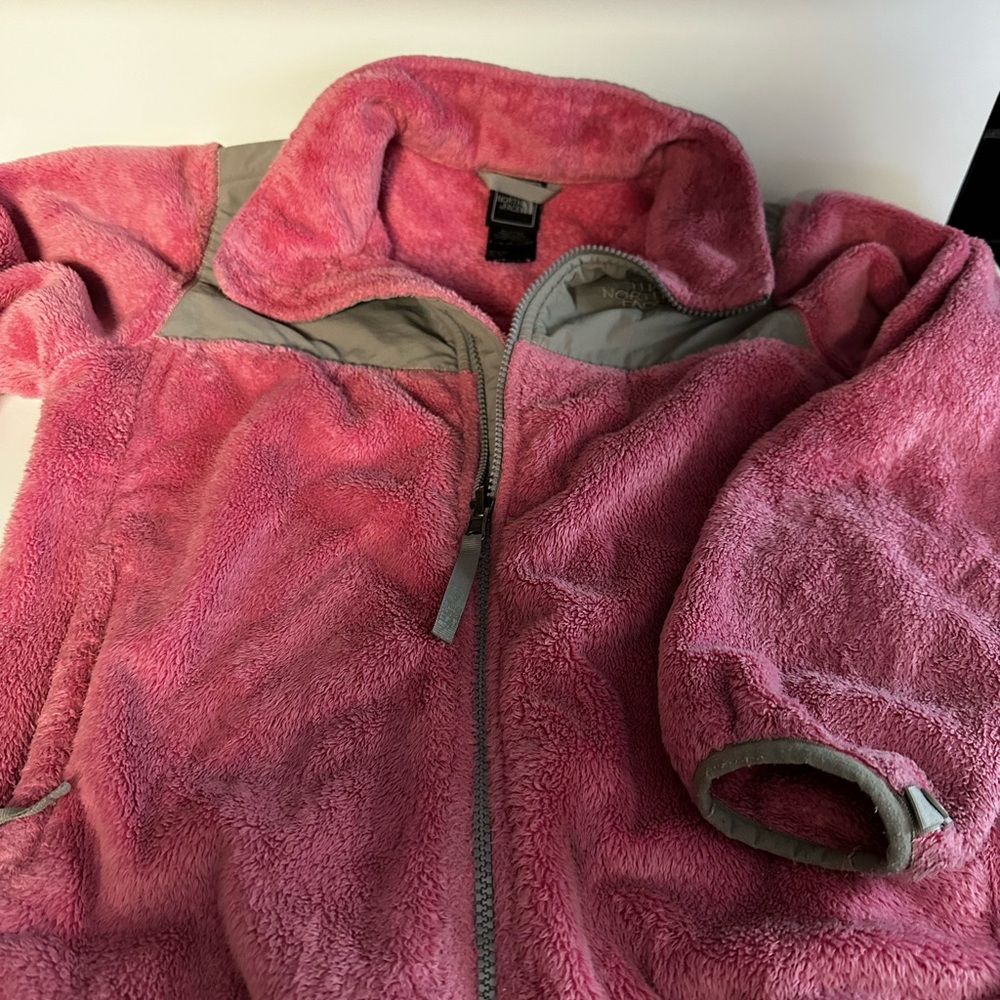 Girls (10/12) North Face Jacket Pink Medium